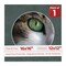 Dark Grey Suede Mat Board for 16x16 Frames - Circle Opening for 12x12 Photos